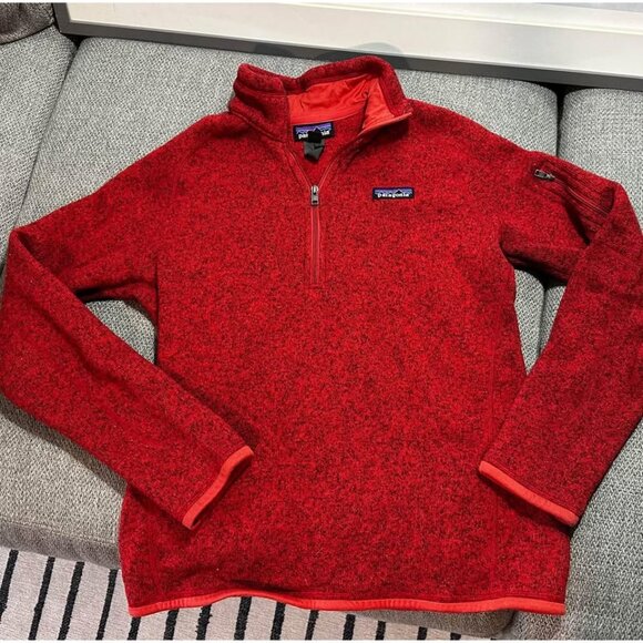red patagonia better sweater. womens small - Picture 1 of 3